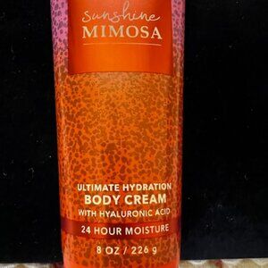 NEW Bath & Body Works Sunshine Mimosa Ultimate Hydration Body Cream